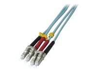 Jarretire optique duplex HD multi OM3 50/125 LC-UPC/LC-UPC aqua - 3 m