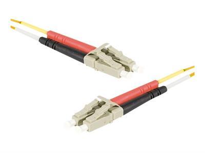 Jarretire optique duplex HD multi OM1 62,5/125 LC-UPC/LC-UPC orange - 2 m