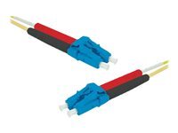Jarretire optique duplex HD mono OS2 9/125 LC-UPC/LC-UPC jaune - 2 m