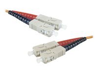 Jarretire optique duplex HD multi OM1 62,5/125 SC-UPC/SC-UPC orange - 2 m