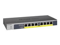 NETGEAR GS108PP - commutateur - 8 ports - Montable sur rack