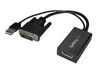 StarTech.com Adaptateur Dvi Vers Displayport Avec Alimentation Usb Convertisseur Video Dvi Vers Dp 1920 X 1200 Adaptateur Video Dvi-D Pour Displayport de Inmac Wstore