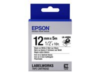 Epson LabelWorks LK-4WBQ - bande d'etiquettes - 1 cassette(s) - Rouleau (1,2 cm x 5 m)