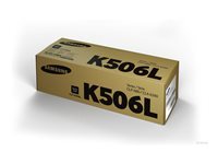 Samsung CLT-K506L - a rendement eleve - noir - original - cartouche de toner (SU171A)