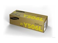 Samsung CLT-Y506L - a rendement eleve - jaune - original - cartouche de toner (SU515A)