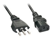 Lindy - cable d'alimentation - CEI 23-50 pour power IEC 60320 C13 - 3 m