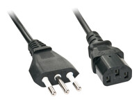 Lindy - cble d'alimentation - CEI 23-50 pour power IEC 60320 C13 - 70 cm