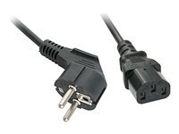 Lindy Schuko IEC Mains Cable - cable d'alimentation - power CEE 7/7 pour power IEC 60320 C13 - 70 cm