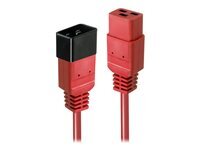 Lindy - rallonge de cble d'alimentation - IEC 60320 C19 pour IEC 60320 C20 - 1 m