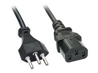 Lindy - cable d'alimentation - Suisses 3 broches pour power IEC 60320 C13 - 3 m