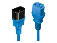 Lindy - rallonge de cable d'alimentation - power IEC 60320 C13 pour IEC 60320 C14 - 1 m