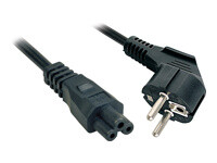 Lindy - cble d'alimentation - IEC 60320 C5 pour power CEE 7/7 - 2 m