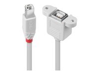 Lindy - rallonge de cable USB - USB type B pour USB type B - 1 m