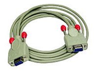 Lindy - cable de modem nul - DB-9 pour DB-9 - 5 m