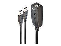 Lindy 2 Port USB KM Switch - commutateur souris/clavier - 2 ports