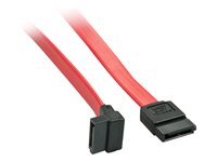 Lindy - Câble SATA - Serial ATA 150/300/600 - SATA pour SATA incliné - 70 cm - rouge