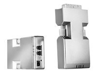 LINDY Fibre Optic DVI-D Extender (Transmitter and Receiver units) - rallonge vido