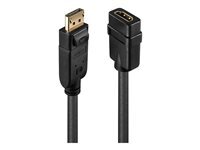 Lindy Noir - Adaptateur Vidéo - Displayport Mâle Pour Hdmi Femelle - 0.15 M - Image 2