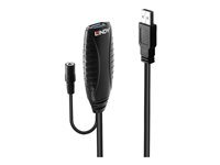 LINDY USB 3.0 Active Repeater Cable - cable de rallonge USB - USB, USB 2.0, USB 3.0