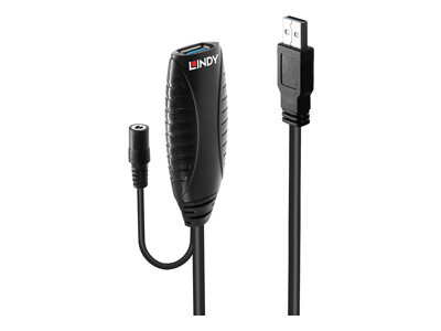 LINDY USB 3.0 Active Repeater Cable - cble de rallonge USB - USB, USB 2.0, USB 3.0
