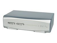 Lindy Switch KVM DisplayPort 1.2, USB 2.0 & audio, 2 ports
