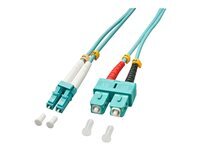 Lindy Fibre optique Duplex LC / SC OM3 5m