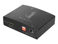 Lindy HDMI 4K Audio Extractor with bypass - extracteur de signal audio HDMI