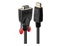 Câble convertisseur DisplayPort vers VGA LINDY 1m Actif Résolution jusquà 1920x1200