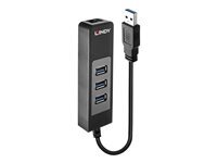 Lindy Adaptateur Hub Usb 3.1 & Ethernet Gigabit - Image 4