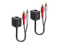 LINDY Stereo Audio Extender Cat.5/6 (Transmitter and Receiver units) - prolongateur audio