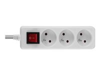 Lindy Coupe-Circuit 3680 Watt Taille 3 Blanc de Inmac Wstore