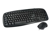 MCL Samar Ack-2012/N Ensemble Clavier Et Souris Azerty Francais Peripherique D'entree Noir de Inmac Wstore