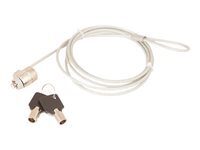 Urban Factory Câble de sécurité - 18 m - Verrouillage par clé ronde - Pour PC portable - Métallique