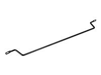StarTech.com Barre horizontale pour gestion de cbles avec offset de 5 cm - Lacing bar pour rack de serveur - Paquet de 10 (CMLB102) - barres de guidage pour cbles en rack - 1U