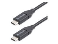 StarTech.com Cable Usb C 3 Usb-C Vers Usb-C Usb 2.0 Cable De Charge Usb Cordon Usb Type-C Cable Usb De Type-C 24 Pin Usb-C Pour 24 Pin Usb-C 3 3M Noir de Inmac Wstore