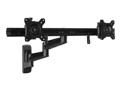 MCL Samar SP-002 Support Plastique à Roulettes Pour Unité Centrale Noir - Ajustable