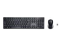 Kensington Pro Fit Low-Profile Desktop Set - ensemble clavier et souris - Francais - noir Peripherique d'entree