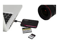 PNY High Performance Reader 3.0 lecteur de carte mémoire USB 3.2 Gen 1 3.1 Gen 1 Neuf - vue 3
