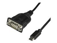 StarTech.com Cable Adaptateur Usb-C Vers Serie Usb C Vers Rs232 Compatible Avec Windows / Macos / Linux Cable Usb / Serie Db-9 Pour Pin Usb-C 40 Cm Taille 24 de Inmac Wstore - Image 1