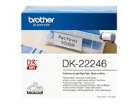 Brother DK-22246 - etiquettes continues - 1 rouleau(x) - Rouleau (10,3 cm x 30,48 m)