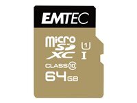 EMTEC Elite Gold - carte mmoire flash - 64 Go - micro SD