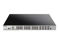 D Link DGS 3630 28PCSI commutateur réseau Géré L3 Gigabit Ethernet 101001000 Connexion Ethernet supportant 'alimentation via ce port PoE Neuf - vue 2