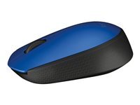 Logitech M171 - souris - 2.4 GHz - noir, bleu