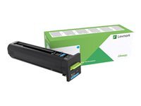 Lexmark À rendement extrêmement élevé cyan originale cartouche de toner LCCP Entreprise Lexmark pour Lexmark CS820 CX825 CX860 - vue 3