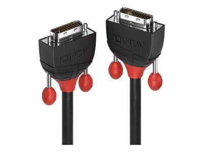 Lindy Black Line - cble DVI - DVI-D pour DVI-D - 1 m