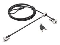 Kensington K68008EU Lucchetto con Combinazione N17 per Slot Wedge, Estremità Solida e Cavo in Acciaio al Carbonio Antitaglio, per Laptop Dell e Alienware Kensington K68008EU Lucchetto con Combinazione N17 per Slot Wedge, Estremità Solida e Cavo in Acciaio al Carbonio Antitaglio, per Laptop Dell e Alienware