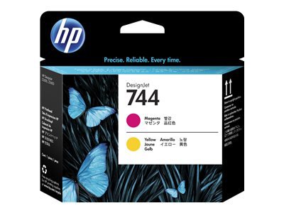 HP 744 - jaune, magenta - tte d\'impression