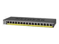 NETGEAR GS116LP - commutateur - 16 ports - Montable sur rack
