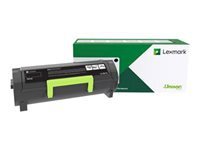 Lexmark -  rendement lev - noir - original - cartouche de toner - LCCP, LRP