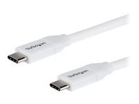 Startech.com Blanc Câble De Charge Rapide Usb-C De 2M, Charge Et Synchronisation, 100W (5A) Pd, Usb 2.0, Certifié Usb-If - Cordon De Charge Usb C - Neuf - Image 3